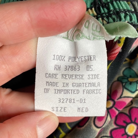 Vintage Patchwork Print Maxi Skirt - Picture 6 of 10